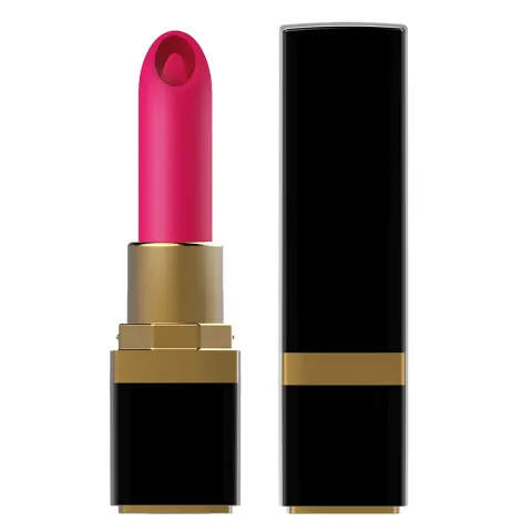 Кліторальний вібратор - Boss Series Rechargeable Lipstick Vibrator, рожевий