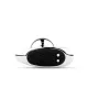 Металевий вібро-плаг - Metal Butt Plug S Vibrator USB з дистанційним керуванням