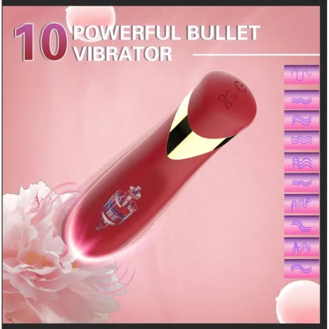 Мини-вибратор — Lipstick Bullet Red