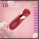 Мини-вибратор — Lipstick Bullet Red