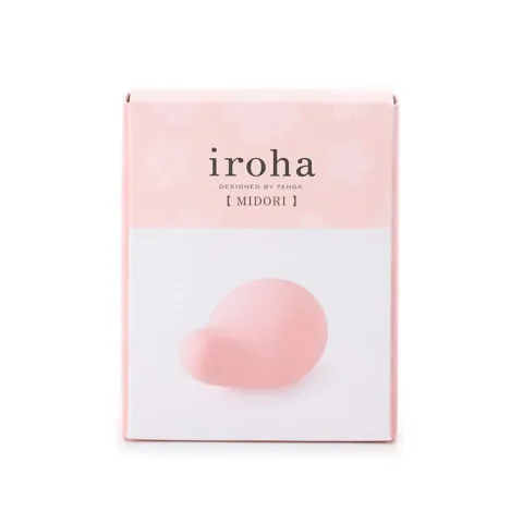 Мінівібратор IROHA MIDORI Nadeshiko, для пестощів і масажу, 5 режимів, перезаряджуваний
