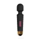 Мини-вибрационный массажер Dorcel Wand Wanderful Black мощный, водонепроницаемый, 18 режимов работы