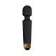 Мини-вибрационный массажер Dorcel Wand Wanderful Black мощный, водонепроницаемый, 18 режимов работы