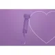 Мінівібромасажер FairyGasm Pearlstasy violet