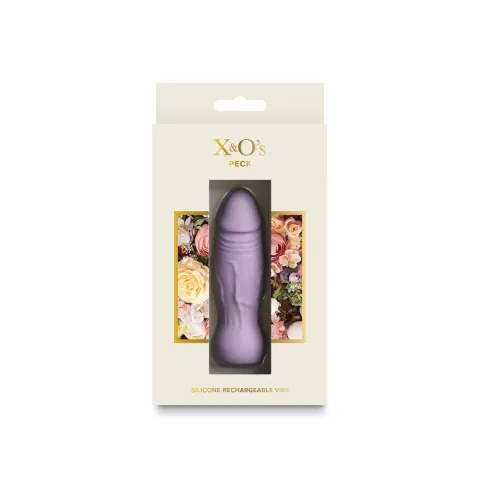 Мини-вибратор NS Novelties X&O — Пек — Лаванда