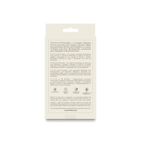 Мини-вибратор NS Novelties X&O — Пек — Лаванда