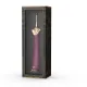 Мультифункціональний вібратор Zalo — Bess 2 Velvet Purple, 4 насадки, підігрів