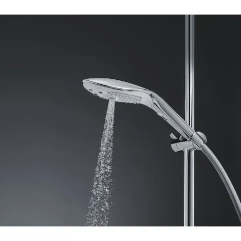 Насадка-стимулятор для душа 2 в 1 Womanizer Wave Chrome, массажер для интимных зон