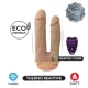 Подвійний фалоімітатор з вібрацією SilexD Double Gusto Vibro Flesh (Model 1 size 8