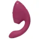 Двойной вакуумный клиторальный стимулятор с вибрацией Womanizer Next Duo — Dusky Pink