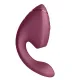 Двойной вакуумный клиторальный стимулятор с вибрацией Womanizer Next Duo — Dusky Pink