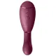 Двойной вакуумный клиторальный стимулятор с вибрацией Womanizer Next Duo — Dusky Pink