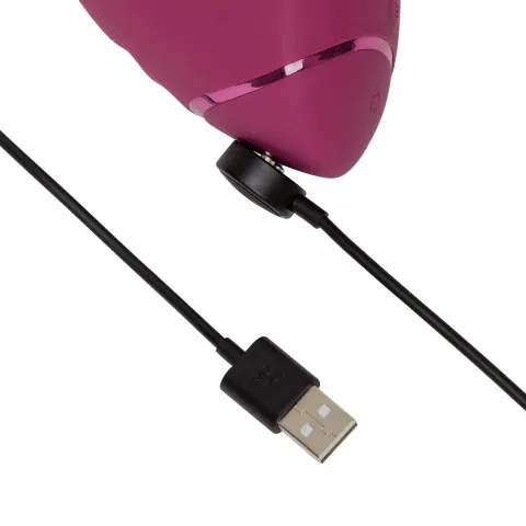 Двойной вакуумный клиторальный стимулятор с вибрацией Womanizer Next Duo — Dusky Pink