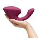 Двойной вакуумный клиторальный стимулятор с вибрацией Womanizer Next Duo — Dusky Pink