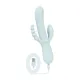 Тройной вибратор Good Vibes Only – SAGE Triple Stimulation Vibe Soft Silicone – Blue, манящее движение