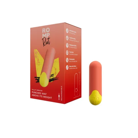 Мощный вибрирующий шар Romp Riot Light orange