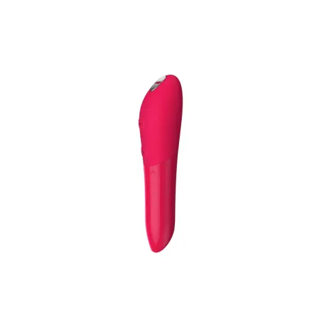 Мощная вибратор-шарик Tango X Cherry Red от We-Vibe, 7 режимов вибрации, 8 уровней интенсивности