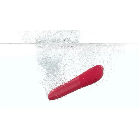 Мощная вибратор-шарик Tango X Cherry Red от We-Vibe, 7 режимов вибрации, 8 уровней интенсивности
