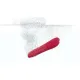 Мощная вибратор-шарик Tango X Cherry Red от We-Vibe, 7 режимов вибрации, 8 уровней интенсивности