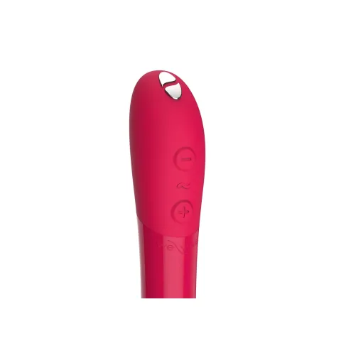 Мощная вибратор-шарик Tango X Cherry Red от We-Vibe, 7 режимов вибрации, 8 уровней интенсивности