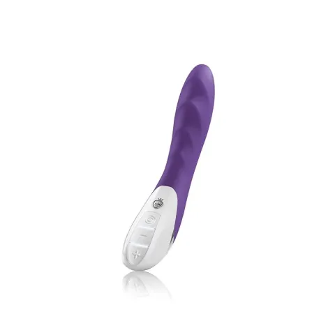 Мощный вибратор Mystim Sassy Simon Purple с двумя моторами и стимулирующим облегчением
