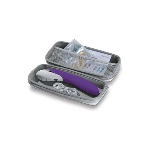 Мощный вибратор Mystim Sassy Simon Purple с двумя моторами и стимулирующим облегчением