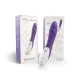 Мощный вибратор Mystim Sassy Simon Purple с двумя моторами и стимулирующим облегчением