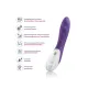 Мощный вибратор Mystim Sassy Simon Purple с двумя моторами и стимулирующим облегчением