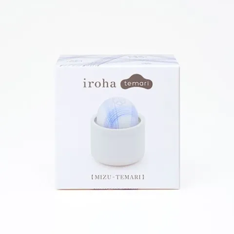 Мощный вибратор-шарик IROHA TEMARI Mizu, не передающий вибрацию на футляр
