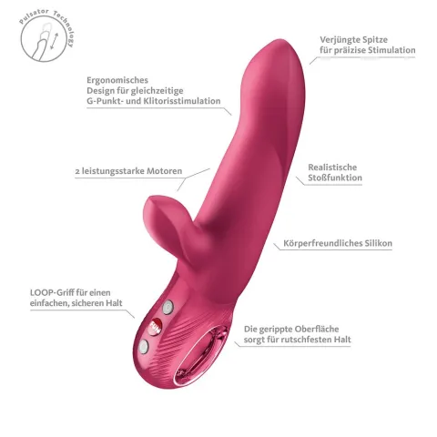 Пульсатор Fun Factory Bi Stronic Arc (малиновый)