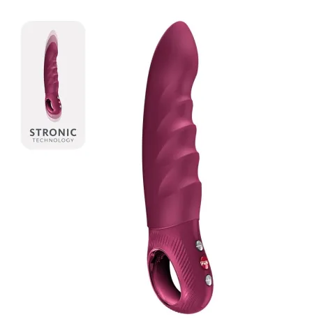 Пульсатор Fun Factory Stronic Deep, Wine Red, 8 режимов работы, перезаряжаемый