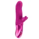 Пульсатор с вибрацией клиторального отростка Fun Factory BI STRONIC FUSION Magenta, 2 мотора