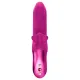 Пульсатор с вибрацией клиторального отростка Fun Factory BI STRONIC FUSION Magenta, 2 мотора