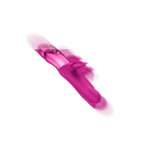 Пульсатор с вибрацией клиторального отростка Fun Factory BI STRONIC FUSION Magenta, 2 мотора