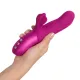 Пульсатор с вибрацией клиторального отростка Fun Factory BI STRONIC FUSION Magenta, 2 мотора