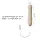 Пульсатор Zalo – AVA Attachment Ivory White для смарт-вибромассажера Zalo – AVA