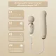 Пульсатор Zalo – AVA Attachment Ivory White для смарт-вибромассажера Zalo – AVA