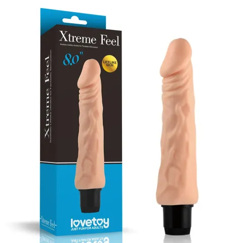 Реалистичный вибратор — Xtreme Feel Vibrator Flesh 8