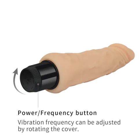 Реалистичный вибратор — Xtreme Feel Vibrator Flesh 8