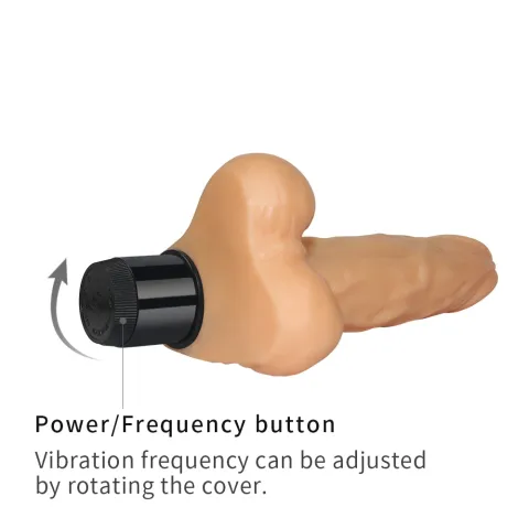 Реалістичний вібратор - Xtreme Feel Vibrator Flesh 8