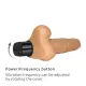 Реалістичний вібратор - Xtreme Feel Vibrator Flesh 8