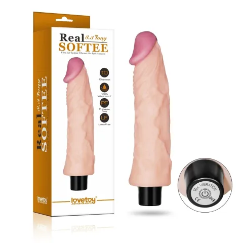 Реалістичний вібратор - Real Softee Vibrator 8