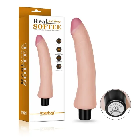 Реалістичний вібратор - Real Softee Vibrator 9