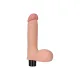 Реалистичный вибратор — Real Softee Vibrator With Balls 8