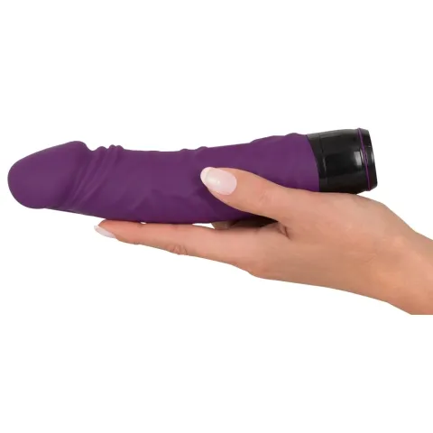 Реалистичный вибратор — Vibra Lotus Natural Vibrator Purple