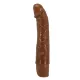 Реалістичний вібратор - Pretty Love Leander Realistic Vibrating Dildo Brown