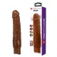 Реалістичний вібратор - Pretty Love Rufus Realistic Vibrating Dildo Brown