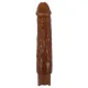 Реалістичний вібратор - Pretty Love Rufus Realistic Vibrating Dildo Brown