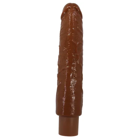 Реалистичный вибратор — Pretty Love Soren Realistic Vibrating Dildo Brown