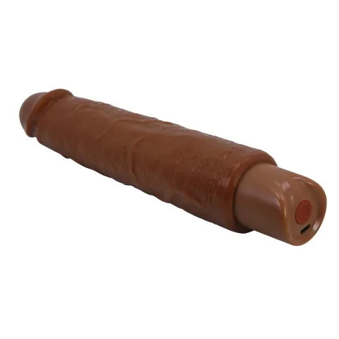 Реалистичный вибратор — Pretty Love Soren Realistic Vibrating Dildo Brown